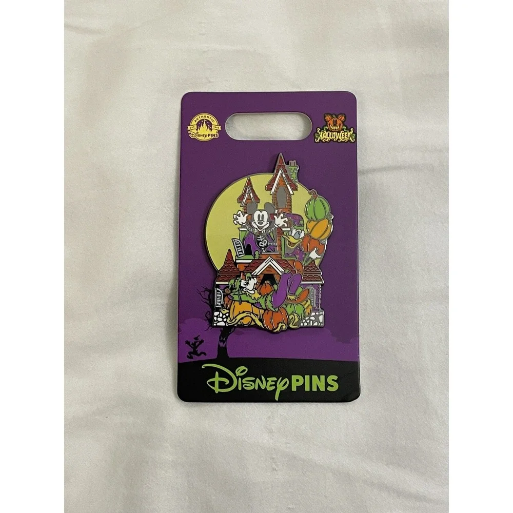 NEW Set of 10 NOC Walt Disney Parks 2024 Halloween Pins Minnie Mickey Pass House